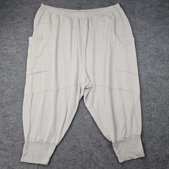 Daily Practice Pants Womens 3X Gray Harem Jogger Athleisure Minimal Relaxed - Picture 1 of 7